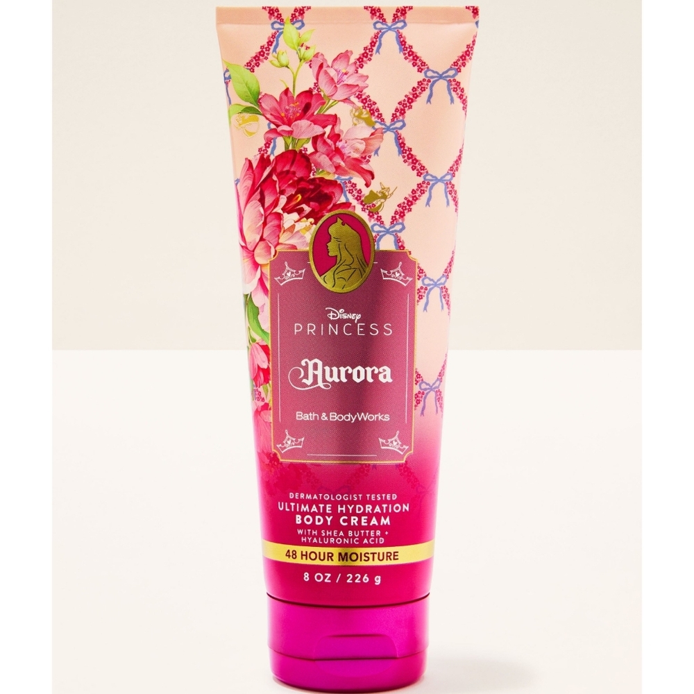 Bath Body Works Disney Sleeping Beauty Princess Aurora Body Cream 8oz NEW
